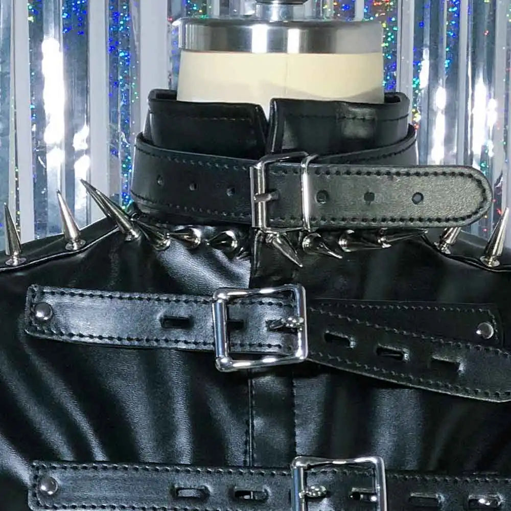 Punkgräfin Gothic Punk Oberteil Jacket mit Nieten – Velvet Violence Collection