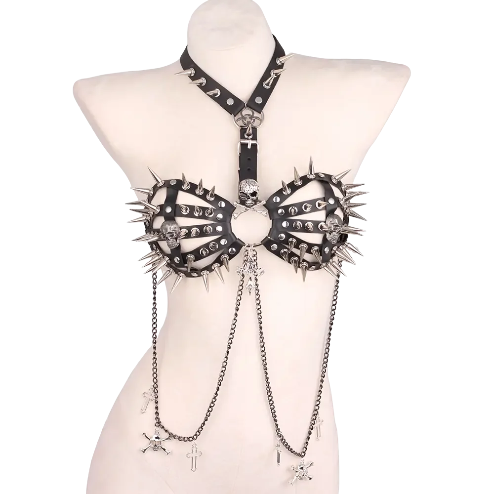 Punkgräfin Velvet Violence Collection Tank Top Bra – Gothic Y2K Cami