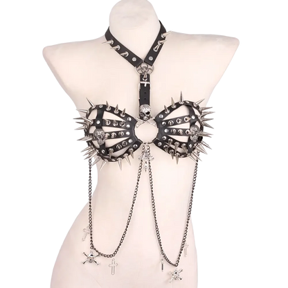 Punkgräfin Velvet Violence Collection Tank Top Bra – Gothic Y2K Cami