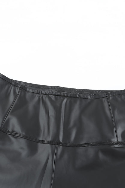 Muschibitch Vegan Leather Leggings – Sexy High Waist Lederlook Leggings