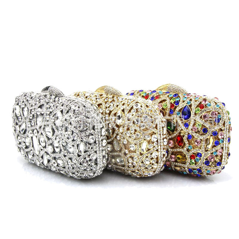 Muschibitch Royal Crystal Abendtasche – Luxus Strass Clutch