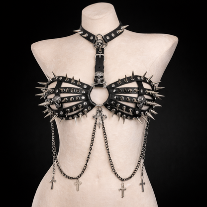 Punkgräfin Velvet Violence Collection Tank Top Bra – Gothic Y2K Cami