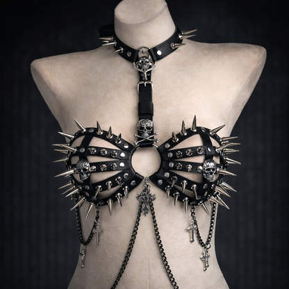 Punkgräfin Velvet Violence Collection Tank Top Bra – Gothic Y2K Cami